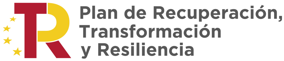 Logo Plan de Recuperación, Transformación y Resiliencia